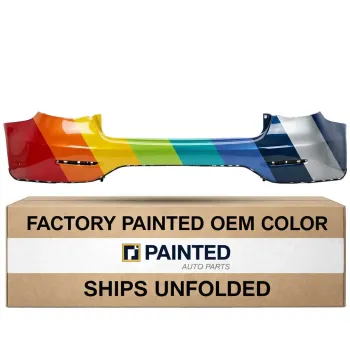 2017-2019 MERCEDES-BENZ GLC-COUPE Rear Bumper with Active Park Assist OEM# 25388507019999 PL# MB1100422
