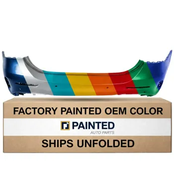 2019-2022 MERCEDES-BENZ A-CLASS SEDAN Rear Bumper OEM 17788000029999 PL# MB1100443