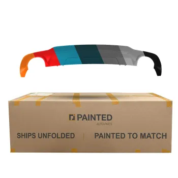 MERCEDES-BENZ C-CLASS SEDAN (204) REAR BUMPER COVER LOWER BLACK (C300 SPORT)(C350) OEM#2048853838 2012-2014 PL# MB1115103