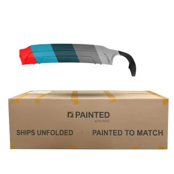 MERCEDES-BENZ C-CLASS SEDAN (204) REAR BUMPER COVER LOWER BLACK (C300 SPORT)(C350) **CAPA** OEM#2048853838 2012-2014 PL# MB1115103C