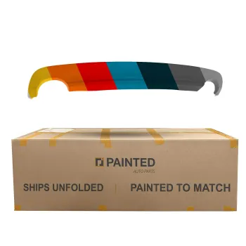 MERCEDES-BENZ C-CLASS SEDAN (204) REAR BUMPER COVER LOWER BLACK (SPORT) OEM#2048853225 2008-2011 PL# MB1115106