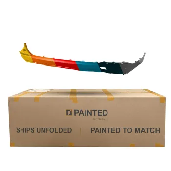 MERCEDES-BENZ GLC-CLASS REAR BUMPER LOWER VALANCE BLACK (WO/SPORT)(W/SENSOR) OEM#2538851825 2016-2019 PL# MB1115109