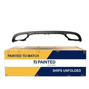 MERCEDES-BENZ C-CLASS COUPE REAR BUMPER COVER LOWER MAT-BLK (C300 W/SPORT)(C43)**CAPA** OEM#2058858838 2017-2018 PL# MB1115115C