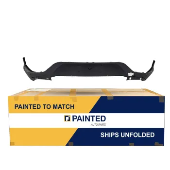 MERCEDES-BENZ GLC-COUPE (253)  REAR BUMPER COVER LOWER TEXT-BLACK (W/ACTIVE PK ASSIST)(GLC300 WO/AMG) OEM#2538852603 2020-2023 PL# MB1115126