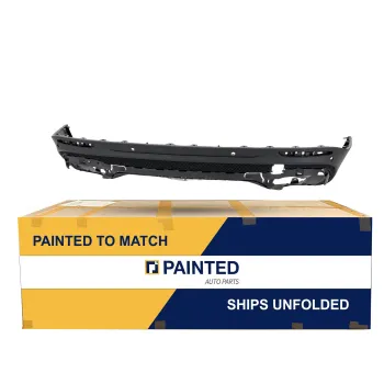 MERCEDES-BENZ GLB-CLASS (247) REAR BUMPER COVER LOWER TEXTURE (W/ACTIVE PARK ASSIST)(GLB250 W/AMG)(GLB35) OEM#2478858702 2020-2023 PL# MB1115132