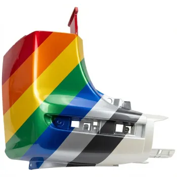 2019-2024 MERCEDES-BENZ SPRINTER Rear Bumper Side Left (Driver Side) Texture W/O Sensor With Blind Detect OEM# 90788556009K83 PL# MB1116101