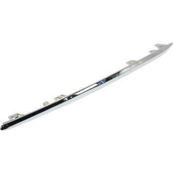 MERCEDES-BENZ E-CLASS HYBRID (E400) REAR BUMPER MLDG OUTER LEFT (Driver Side) CHROME (WO/AMG) OEM#2128853521 2014-2015 PL# MB1158113