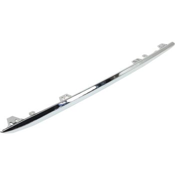 MERCEDES-BENZ E-CLASS SEDAN (212) REAR BUMPER MLDG OUTER RIGHT (Passenger Side) CHROME (WO/AMG) OEM#2128853621 2014-2016 PL# MB1159113