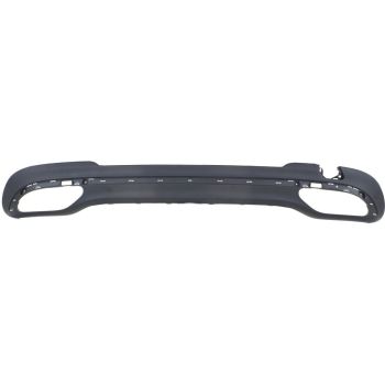 MERCEDES-BENZ E-CLASS HYBRID (E400) REAR BUMPER VALANCE TXT-BLACK (W/AMG)(EXC E63) OEM#2128853038 2013-2015 PL# MB1195107