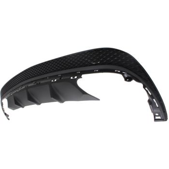 MERCEDES-BENZ E-CLASS CONV (212) REAR BUMPER LOWER COVER TXT BLACK (W/AMG)(E350/E400/E550)**CAPA** OEM# 2078858225 2011-2017 PL# MB1195117C