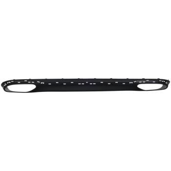 MERCEDES-BENZ E-CLASS WAGON (213) REAR BUMPER COVER LOWER TXT-BLACK(E400/450)(W/LUXURY)(WO/ACITIVE PK ASSIST) OEM#2138852125 2017-2020 PL# MB1195126