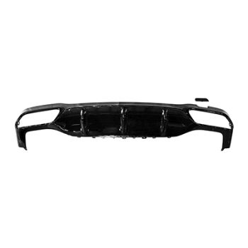 MERCEDES-BENZ E-CLASS SEDAN (213) REAR BUMPER COVER LOWER PTD-BLK(E63) OEM#2138852401 2017-2020 PL# MB1195129