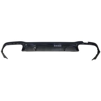 MERCEDES-BENZ E-CLASS SEDAN (213) REAR BUMPER LOWER VALANCE BRIGHT (Passenger Side)-BLACK (E53/E63) OEM#2138855205 2021-2023 PL# MB1195157