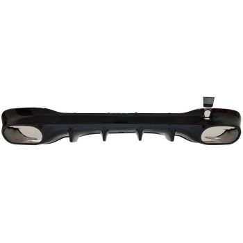 MERCEDES-BENZ CLA-CLASS REAR BUMPER LOWER VALANCE BRIGHT (Passenger Side)-BLACK (CLA35/CLA45) OEM#1188850802 2020-2023 PL# MB1195159