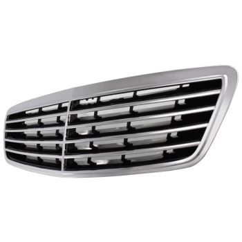 MERCEDES-BENZ S-CLASS SEDAN (220)  GRILLE (W/O COLLISION WARNING) OEM#22088003839040 2000-2002 PL# MB1200115