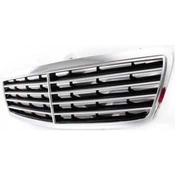 MERCEDES-BENZ E-CLASS (210) (SEDAN /WAGON ) GRILLE ASSY (WG & SD W/ Advantage PKG) OEM#21088006839040 2000-2003 PL# MB1200116