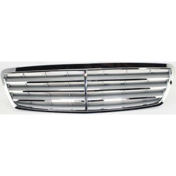 MERCEDES-BENZ C-CLASS SEDAN/WAGON (203)  GRILLE CHROME/GRAY (Avantgarde/Elegance Pkg) OEM#20388002237246 2005-2007 PL# MB1200144