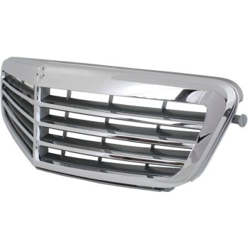 MERCEDES-BENZ C-CLASS SEDAN (204) GRILLE ASSY CHROME/GRAY (LUXURY)(EXC C63) OEM#20488014837246 2008-2011 PL# MB1200145