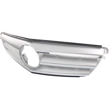 MERCEDES-BENZ C-CLASS SEDAN (204) GRILLE CHR/SILVER (SPORT) (EXC C63) OEM#20488000239744 2008-2011 PL# MB1200148