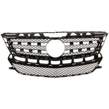 MERCEDES-BENZ CLS-CLASS (4DOORS)(218) GRILLE BLACK (CLS550)(WO/SPORT)(WO/PARKTRONIC) OEM#2188850065 2012-2014 PL# MB1200166
