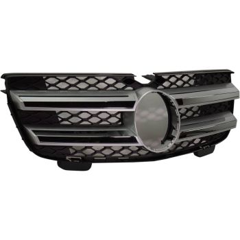 MERCEDES-BENZ GL-CLASS (164) GRILLE ASSEMBLY (WO/PROXIMITY CRUISE CONTROL) OEM#16488001859776 2007-2012 PL# MB1200174