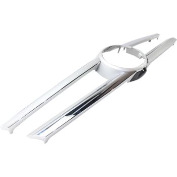 MERCEDES-BENZ GL-CLASS (166) GRILLE MLDG GRAY W/CHROME INSERT (WO/SPORT)(W/SURROUND VIEW)(W/RADAR CRUISE)**CAPA OEM#16688007859982 2013-2016 PL# MB1200187C