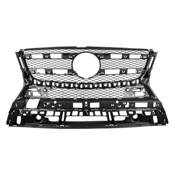 MERCEDES-BENZ GL-CLASS (166) GRILLE BLACK (WO/AMGPKG; WO/OFF ROAD PKG) OEM#1668852465 2013-2016 PL# MB1200190