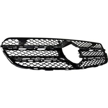 MERCEDES-BENZ GLC-CLASS GRILLE INNER MAT-BLK (W/SURROUND VIEW CAMERA) (GLC 300)**CAPA** OEM#2538882100 2016-2019 PL# MB1200192C