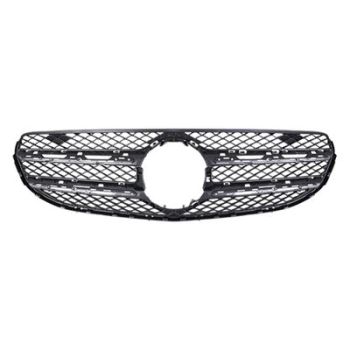 MERCEDES-BENZ GLC-SUV (253) (EXC COUPE) GRILLE BLACK (GLC300 WO/AMG)(WO/CAMERA) OEM#2538882800 2020-2022 PL# MB1200219
