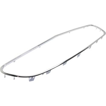 MERCEDES-BENZ E-CLASS WAGON (212) GRILLE FRAME MOLDING CHROME (W/CENTER GRILLE EMBLEM)(EXC E63)**CAPA** OEM#2128852574 2014-2016 PL# MB1202104C