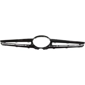 MERCEDES-BENZ GLE-CLASS SUV PLUG-IN (166) GRILLE MOLDING CENTER BLACK (W/CAMERA)(W/NIGHT PKG)**CAPA** OEM#16688804239040 2016-2019 PL# MB1210130C