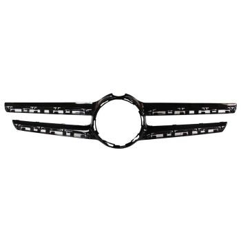 MERCEDES-BENZ E-CLASS WAGON (213) GRILLE INNER MOLDING BLACK (E400)(WO/LUXURY)(W/CAMERA)(W/NIGHT PKG) OEM#21388802609040 2017-2020 PL# MB1210137