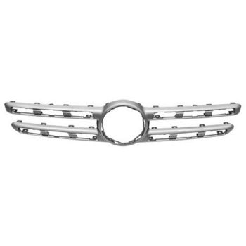 MERCEDES-BENZ GLB-CLASS (247) GRILLE MLDG SILVER ()WO/CAMERA)(GLB250 WO/AMG) OEM#24788819009982 2020-2023 PL# MB1210147