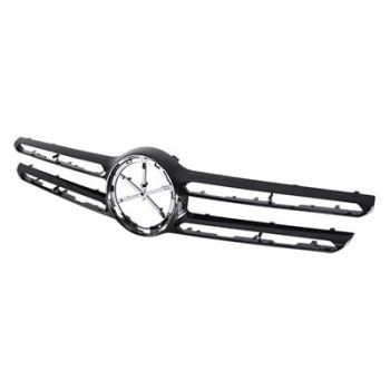 MERCEDES-BENZ GLC-SUV (253) (EXC COUPE) GRILLE CENTER MLDG PTD-BLACK (GLC300 WO/AMG)(WO/CAMERA) **CAPA** OEM#25388812019040 2020-2022 PL# MB1210149C