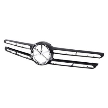 MERCEDES-BENZ GLC-SUV (253) (EXC COUPE) GRILLE CENTER MLDG PTD-BLACK (GLC300 WO/AMG)(W/CAMERA) **CAPA** OEM#25388813019040 2020-2022 PL# MB1210150C