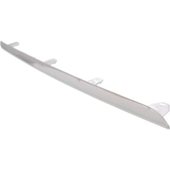 MERCEDES-BENZ E-CLASS SEDAN (212) GRILLE COVER MOLDING UPPER RIGHT (Passenger Side) CHROME (W/CENTER GRILLE EMBLEM)(W/AMG)(EXC E63) OEM#2128852421 2014-2016 PL# MB1213100