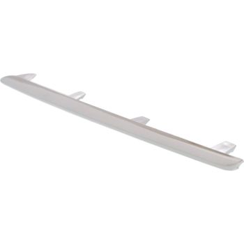 MERCEDES-BENZ E-CLASS WAGON (212) GRILLE COVER MOLDING LOWER LEFT (Driver Side) CHROME (W/CENTER GRILLE EMBLEM)(EXC E63) OEM#2128852521 2014-2016 PL# MB1214100