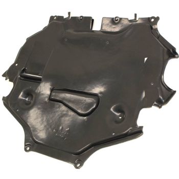 MERCEDES-BENZ CLS-CLASS (4DOORS)(218) FRONT SPLASH SHIELD (FT ENG UNDER CVR)(AWD)(CLS63) OEM#2185200323-PFM 2012-2018 PL# MB1228180