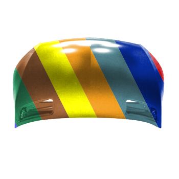 MERCEDES-BENZ SPRINTER HOOD (STEEL) **CAPA** OEM#9078806000 2019-2024 PL# MB1230167C