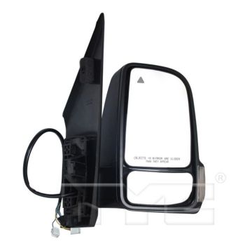 MERCEDES-BENZ SPRINTER DOOR MIRROR RIGHT (Passenger Side) PWR/HTD/M-FOLD (WO/CAMERA)(TEX CVR) OEM#9108111000-PFM 2019-2024 PL# MB1321120