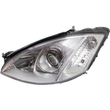 MERCEDES-BENZ S-CLASS SEDAN (221) (EXC S400 HYBRID) HEAD LAMP ASSEMBLY LEFT (Driver Side) (HALOGEN) OEM#2218204761 2007-2013 PL# MB2502160