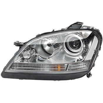 MERCEDES-BENZ ML-CLASS (164) (EXC 450 HYBRID) HEAD LAMP ASSEMBLY LEFT (Driver Side) (HALOGEN) OEM#1648202359 2009-2011 PL# MB2502171