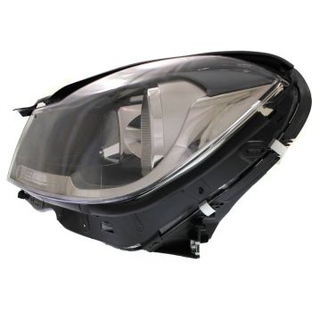 MERCEDES-BENZ C-CLASS COUPE (204) HEAD LAMP ASSY LEFT (Driver Side) (HALOGEN)(BLACK BEZEL) OEM#204820995980 2012-2015 PL# MB2502186