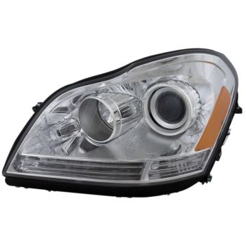 MERCEDES-BENZ GL-CLASS (164) HEAD LAMP ASSY LEFT (Driver Side) (HALOGEN) OEM#164820475964 2007-2012 PL# MB2502202