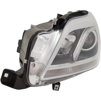 MERCEDES-BENZ GL-CLASS (166) HEAD LAMP ASSY LEFT (Driver Side) (HALOGEN)(WO/CORNERING LAMP)**CAPA** OEM#1668206961 2013-2016 PL# MB2502225C