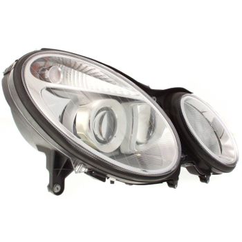 MERCEDES-BENZ E-CLASS (211) (SEDAN /WAGON ) HEAD LAMP ASSY RIGHT (Passenger Side) (HALOGEN)(TO 6-30-06) OEM#2118200461 2003-2007 PL# MB2503108