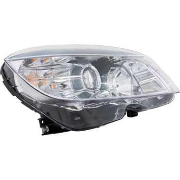 MERCEDES-BENZ C-CLASS SEDAN (204) HEAD LAMP ASSEMBLY RIGHT (Passenger Side) CHROME (FROM 2-9-07)(HALOGEN) **CAPA** OEM#2049065603 2008-2011 PL# MB2503163C