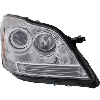 MERCEDES-BENZ GL-CLASS (164) HEAD LAMP ASSY RIGHT (Passenger Side) (HALOGEN) OEM#1648204859 2007-2012 PL# MB2503202