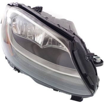 MERCEDES-BENZ C-CLASS SEDAN HEAD LAMP RIGHT (Passenger Side) (HALOGEN HEAD LAMP) OEM#205906720264 2015-2018 PL# MB2503220