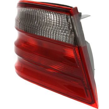 MERCEDES-BENZ E-CLASS (210) (SEDAN /WAGON ) TAIL LAMP UNIT LEFT (Driver Side) (OUTER)(SD)(RED/CLEAR)(CLASSIC) OEM#210820356464 2000-2002 PL# MB2800107